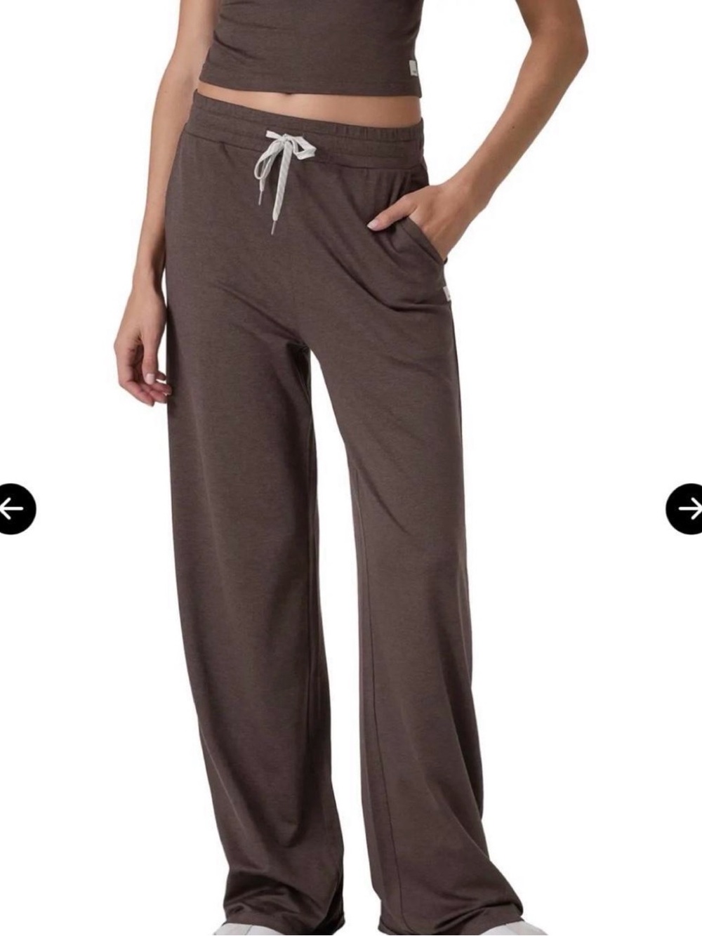 Vuori Halo Essential Wide Leg Sweatpants - Picture 2 of 6